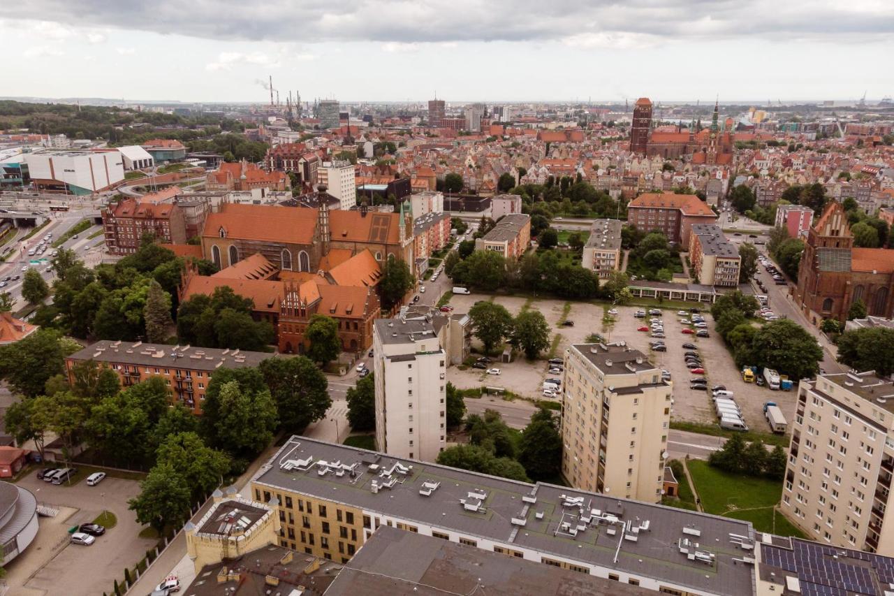 Ferienwohnung Apartament Lupus Centrum Danzig Exterior foto